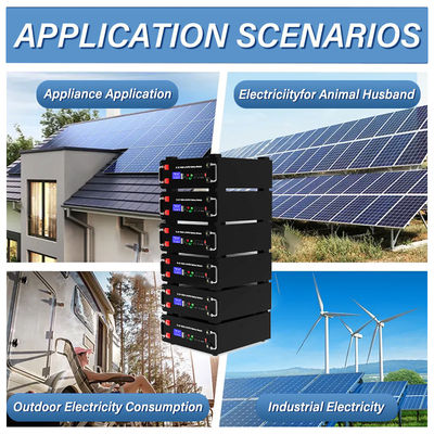 LiFePO4 10kwh Home Battery Solar Stackable Lithium Battery 48v 200ah