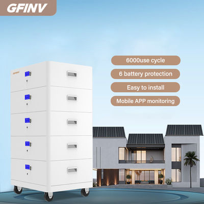7.2 KWh Stackable Lithium Batteries UL 1973 Certified Indoor Outdoor