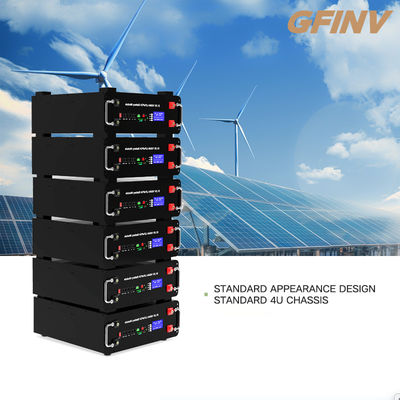 48V 100Ah 120Ah LiFePO4 Stackable Home Battery Solar Inverter Lithium Battery