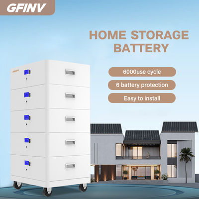Flexible Energy Storage Stackable Home Battery Modular Indoor/Outdoor Installation