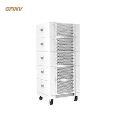 Indoor Outdoor 5KW To 200KW Stackable Solar Batteries With WiFi Communication